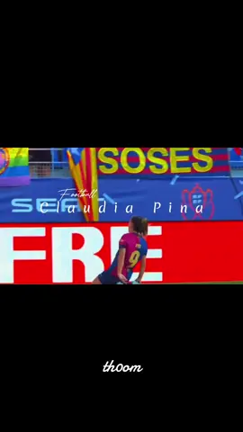 EMOTIONS  CLAUDIA PINA  #sport #claudiapina #barcelona #football #fyp 