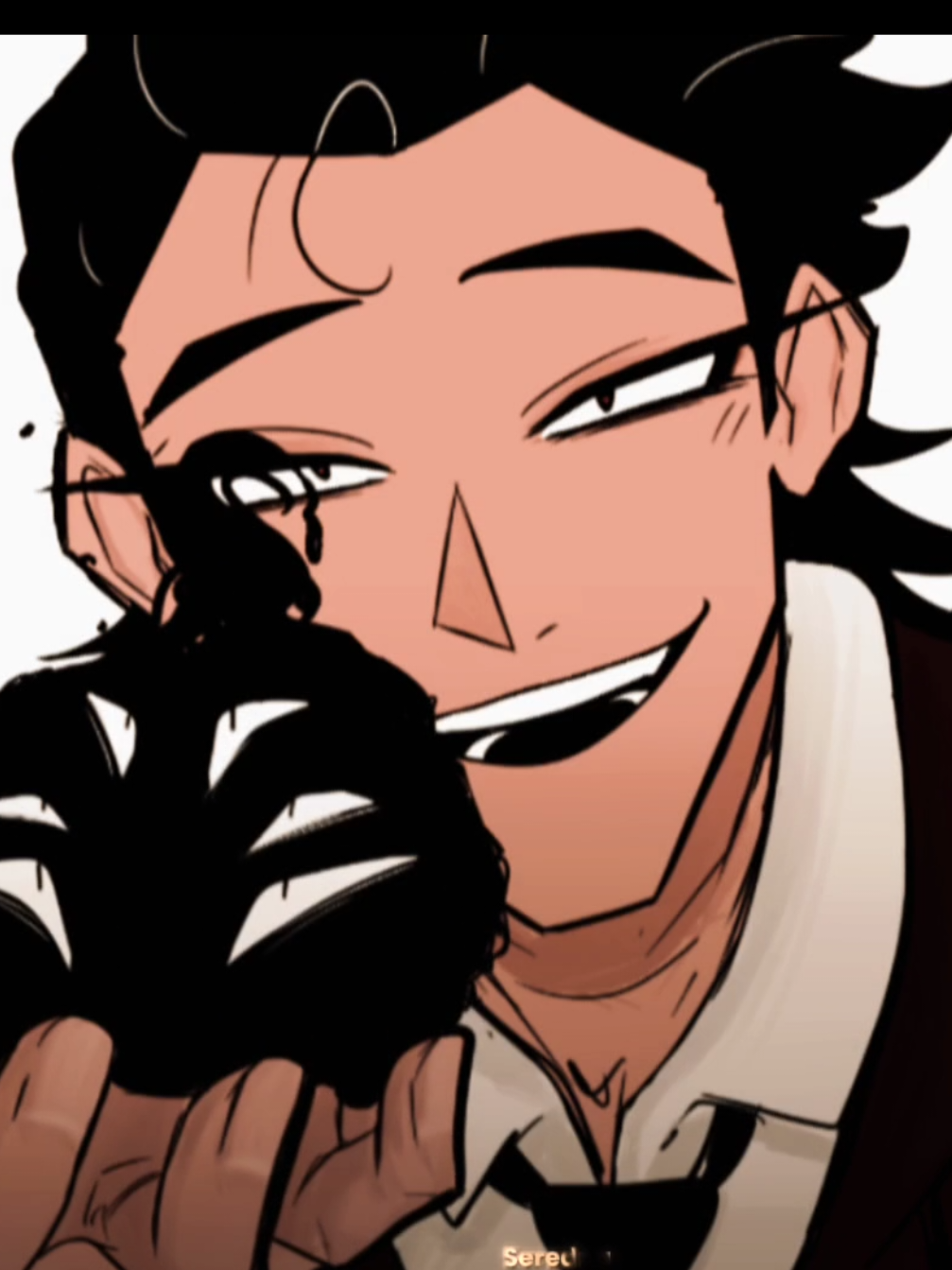 Definitivamente algo que te diría Nulla cuando te ve rogarle a un IRL 🖤 — To Eat a god  ------ Maratón de edits de mi parte bebés 🤍 ------ #itchio #toeatagod #Nulla #edit #visualnovelgame 