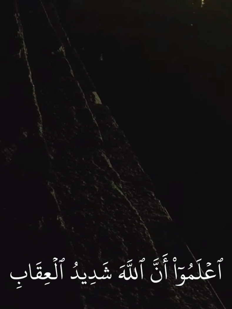(اعلموا ان الله شديد العقاب) #محمد_اللحيدان #قران #قران_كريم #quran #quran_alkarim 