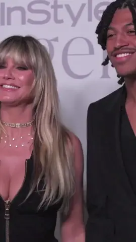 Heidi Klum brought her 20-year-old son Henry Samuel -- who she shares with ex-husband, Seal -- to the 2025 InStyle Imagemaker Awards