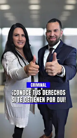 ¡CONOCE TUS DERECHOS SI TE DETIENEN POR DUI! 🚔  Cada detalle cuenta: cómo te paró el oficial, tu nivel de alcohol y si hubo accidente o no. 😮  Estos factores pueden hacer una gran diferencia en tu caso. 🏛️  ⚖️ En La Liga Defensora | The United Firm, hemos ayudado a muchas personas a reducir o incluso eliminar sus cargos de DUI. 🙌🏽  Casos de DUI pueden recibir una reducción de cargos si se analizan correctamente los procedimientos policiales. 😁  No firmes nada sin hablar con un abogado. ✍🏼  Estamos aquí para ayudarte. 🫵🏽  Llama hoy mismo para una consulta GRATIS al 844-440-7444. 📞  .  Segmento presentado por @Esther Verónica S y The United Firm | La Liga Defensora A.P.C.  .  The United Firm | La Liga Defensora A.P.C.  #Defensora #UnitedFirm #DefensaCriminal #Abogados #DUI #CasosCriminales #ConsultaGratis #Derechos #Justicia #NoEstasSolo 