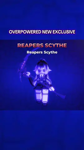 New reapers scyther exclusive raid weapon overpowered best weapon in hunty zombie roblox #roblox #huntyzombies #reapersscythe #scythe #reaper