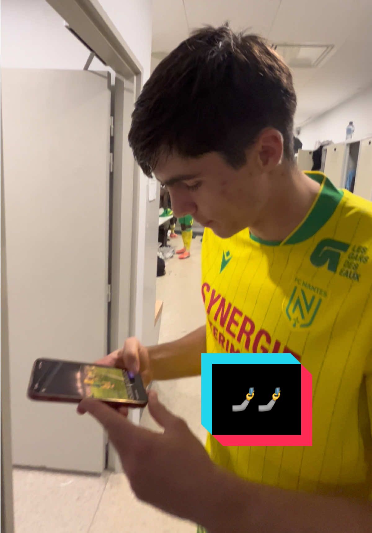 Un petit reels offert par @louis.lrx8💌 #OnEstNantes #sportstiktok #ligue1 #victoire #louisleroux 