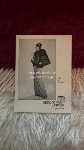 😔🫶 #fyp #vintagefashion #vintageads #nyc 