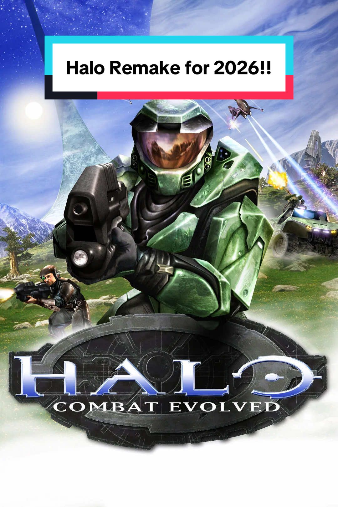 Halo Campaign Evolved is coming Next Year on the 25th anniversary!! #Halo #haloce #haloremake #halo25thanniversary #gamingnews 