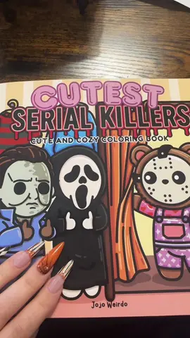 Cutest coloring book and perfect for spooky season