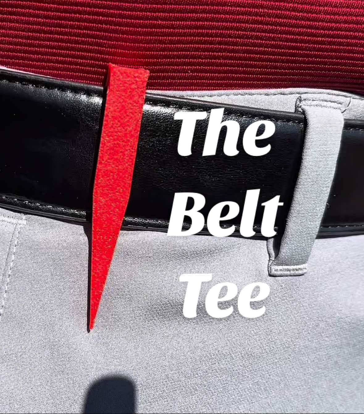 Making Golf Tees that Shouldn’t Exist: The Belt Tee #golftee #golf #3dprinting #unnecessaryinventions #fyp 