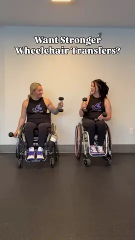 Happy #flexfriday wheelies!!💪🏼♿️ NEW workout in the Wheel With Me Adapt Fit app! 🔥 If you want stronger wheelchair transfers, this back + bicep burner needs to be in your routine! A strong back is key for shoulder health and independence — it stabilizes your shoulder blades, helps absorb the impact of daily pushes, and gives you the power and control you need to transfer safely and efficiently. This circuit will have your back and biceps on fire 🔥 with a spicy little core finisher to wrap it up! ✨Pull Power Circuit 1️⃣ 1 Arm Crossbody Row 2️⃣ 1 Arm Cross Hammer Curls 3️⃣ Alternating Palm Up Rows 4️⃣ Bicep Curls 5️⃣ Russian Twists ✨Do 3 rounds and feel the burn! ❤️‍🔥 Train smarter, move stronger, and build community with Wheel With Me Adapt Fit 💪🏼 Download the Wheel With Me Adapt Fit app to workout with us and get the most out of your workout!! You can find us in your app store and your first 7 days are FREE! 😍🎉 #wheelwithmeadaptfit #adaptivefitness #wheelchairfitness #backworkout      