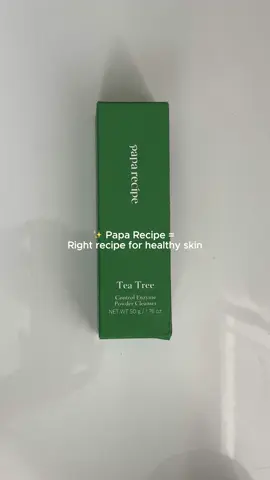 powder to foam magic🫧🫧 @paparecipe US #paparecipe #PPRC #cleansing #kbeauty #koreanskincare 