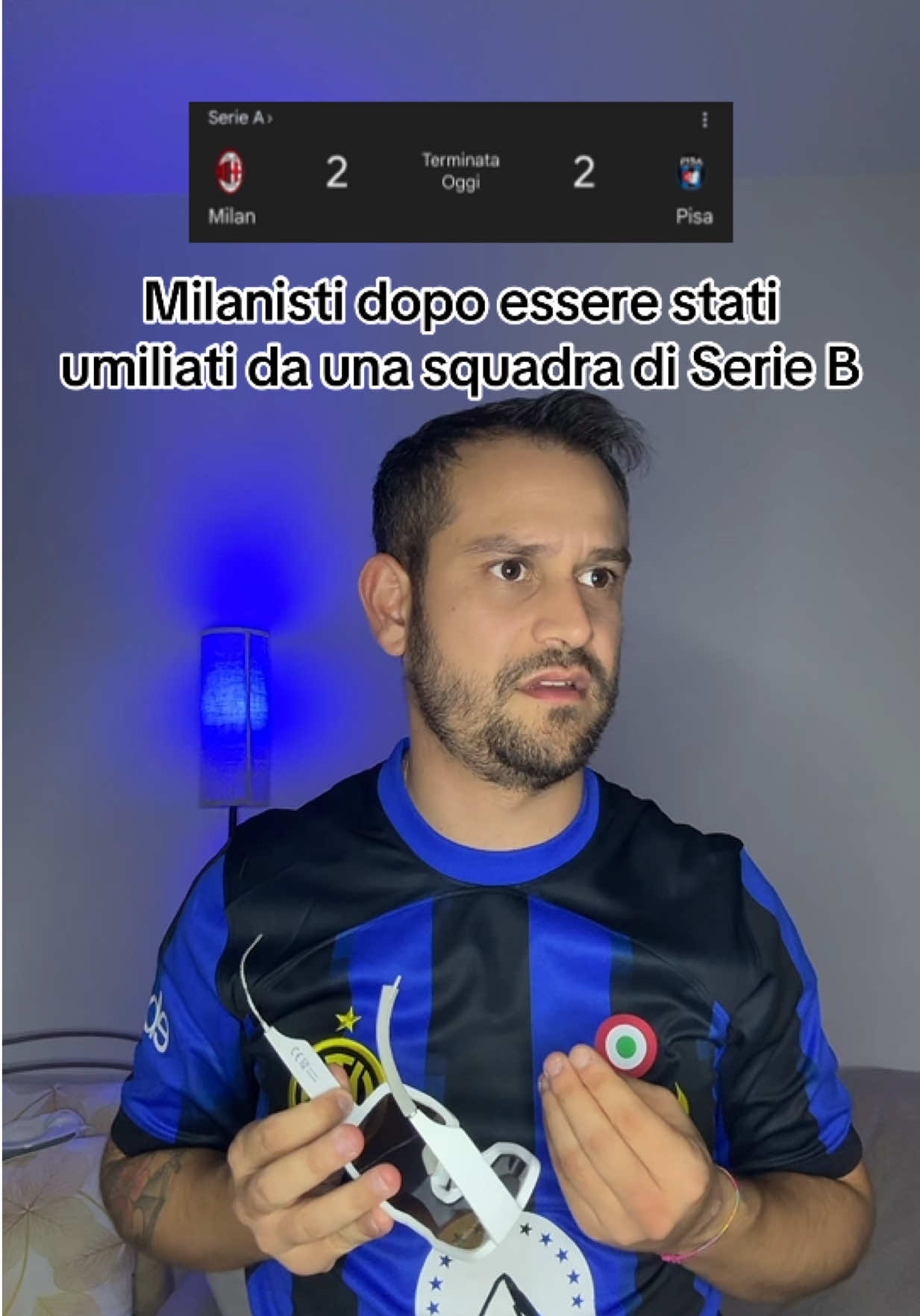 Complimenti al Milan per la vittoria del campionato🤭tagga o mandalo a chi sai tu! #inter #forzainter #fcinternazionale #acmilan 