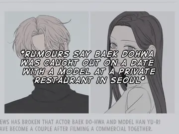 They mistook Sooae for that model. I mean, I can’t blame them, they really look alike: dark purple hair, purple eyes… Dohwa be like: Great, another rumor for the list 😫 #Dohwa #Sooae #OperationTrueLove #Soohwa #FYP 