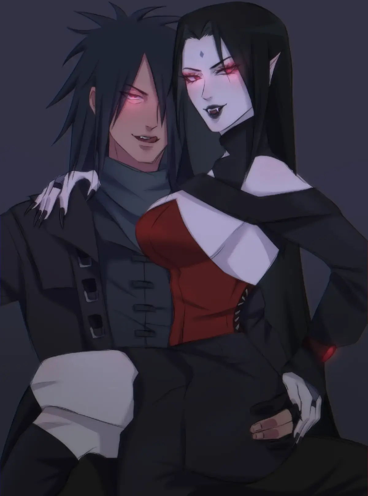 [HAPPY HALLOWEEN!! 🎃]so this is them for Halloween, i tried to make hiruki look like to a vampire and gave madara a vampire hunter's custom, next post is for my birthday😭 I'll post new art for my birthday tomorrow, i don't have that much of time to draw things 💔 . . . #tiktok #tiktokiloveyou #halloween #madara #hiruki #madahiru #hirukihyuga #madarauchiha #senjuhyugauchiha #naruto #viral #fyp #fypシ゚ #foryoupage #howtogoviralontiktok  tik tik i love you 🫶🏻✨