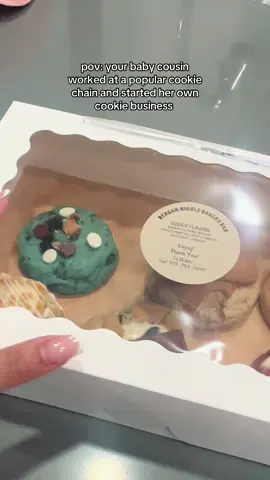 Reagan Nicole’s Bakery Bar, SO fire #SmallBusiness #cookies #houstonfoodie #houstonbakery #cookies 