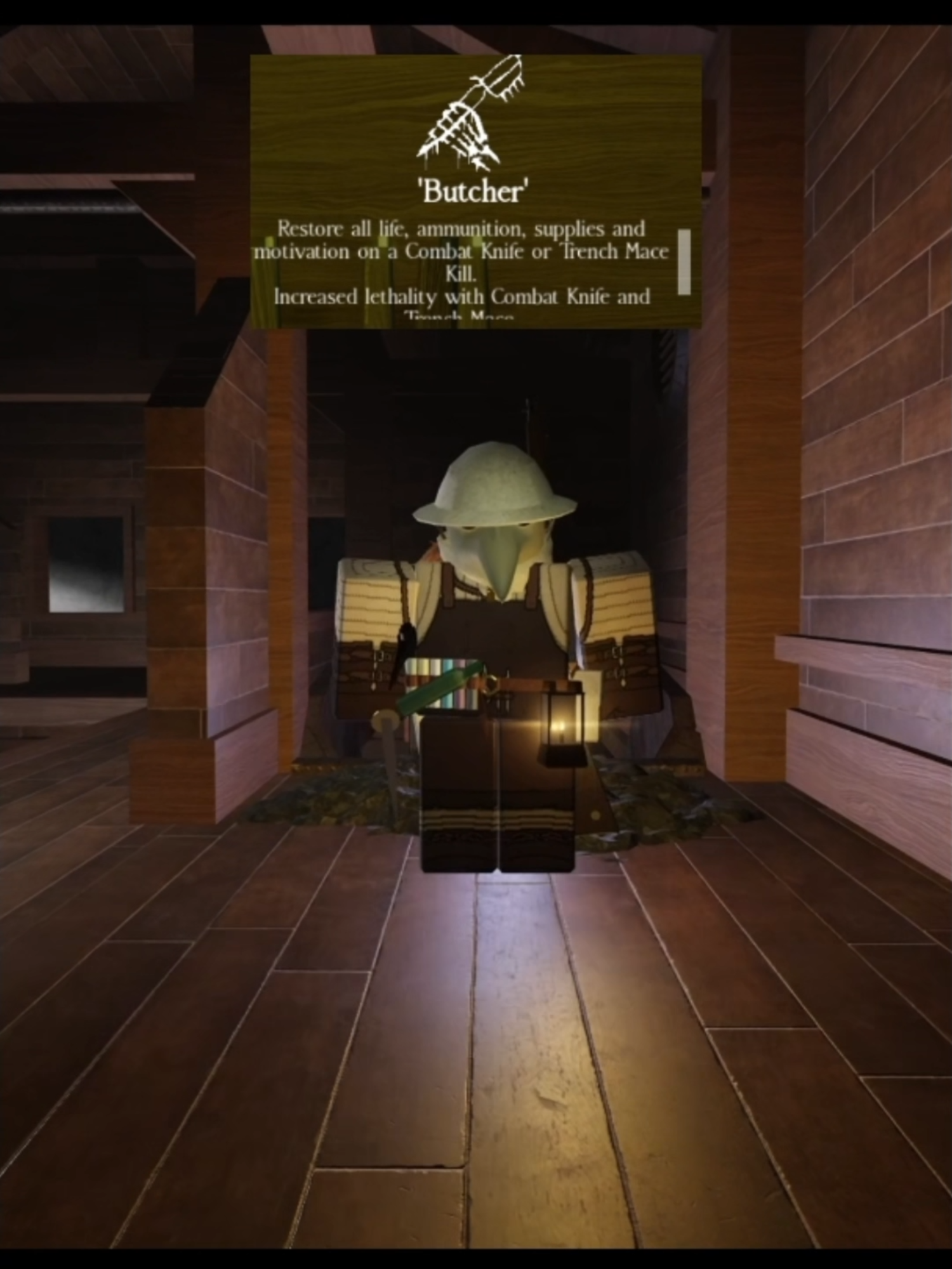 Explicando perks, Butcher con ayuda de mi hija @dilophosaurussj #gravediggerroblox #gravedigger #royalnation