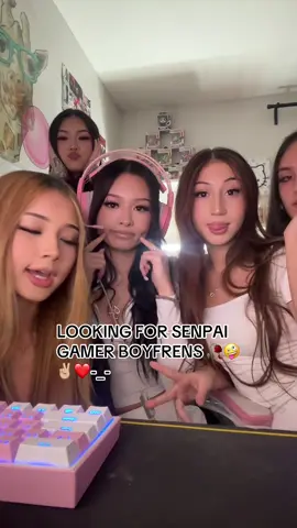 Only hit us up if you are serious ;-; #gamergirls #wejustwatchedchainsawman 