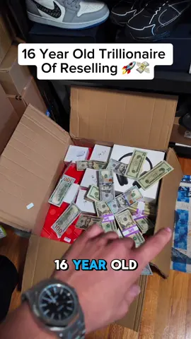16 Year Old Trillionaire Of Reselling #reseller #vendor #resell #unboxing #howtoresell