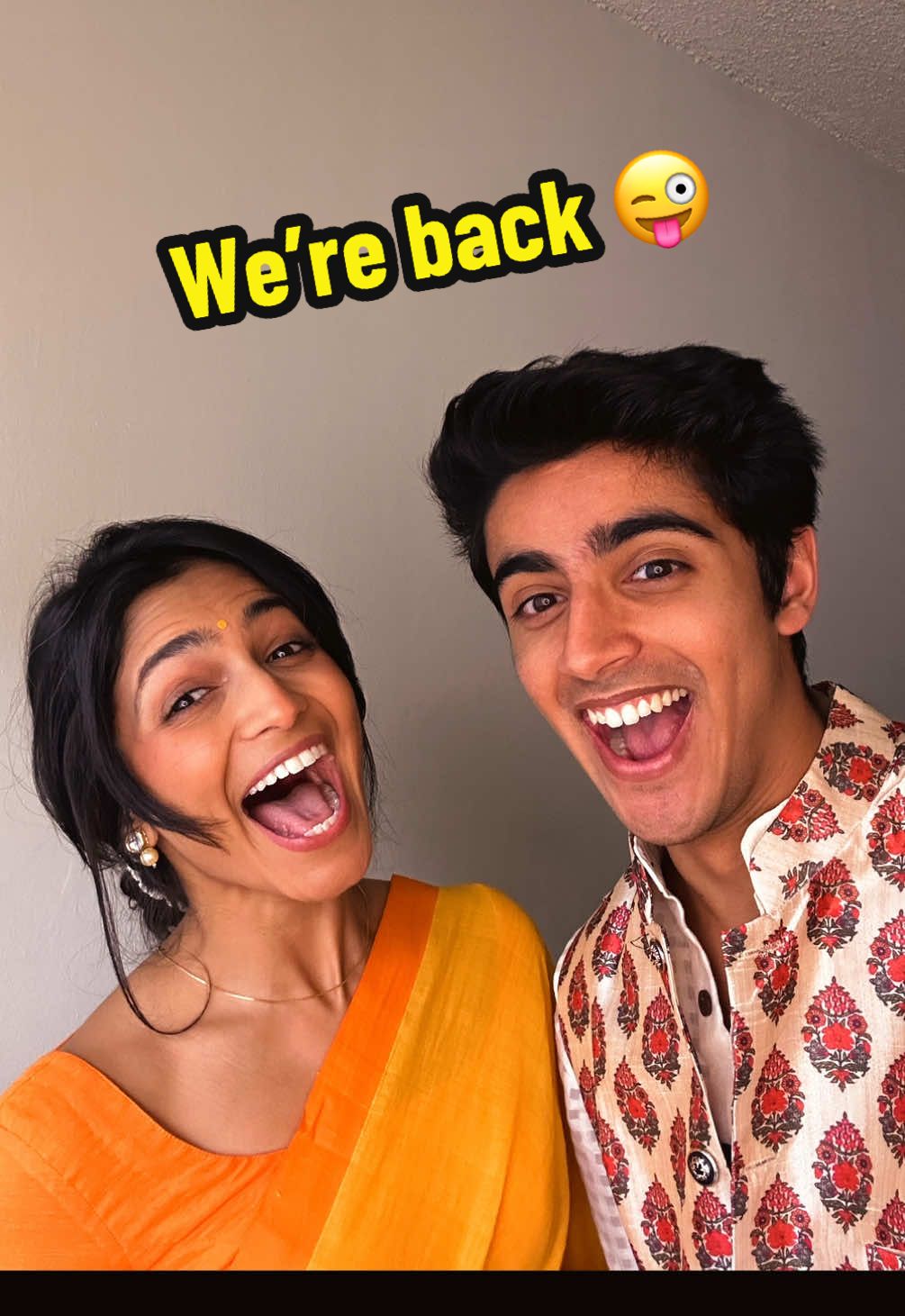 Replying to @desidharsh Idk how she still puts up with me @SharayuMahale 🤷🏽‍♂️ #bollywood #indiantiktok 