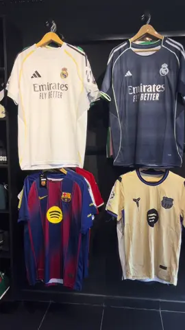El súper clásico español #realmadrid #barcelona #camisetas #viraltiktok 