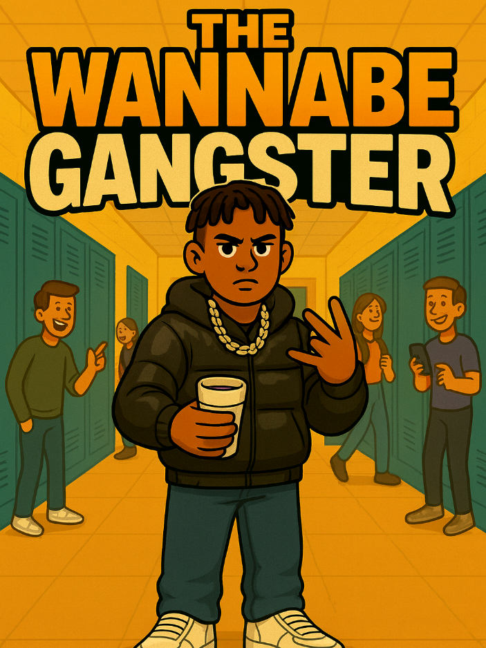 Meet Malik, The Wannabe Gangster 💎🥤 #highschool #stereotypes #usa #gangster 