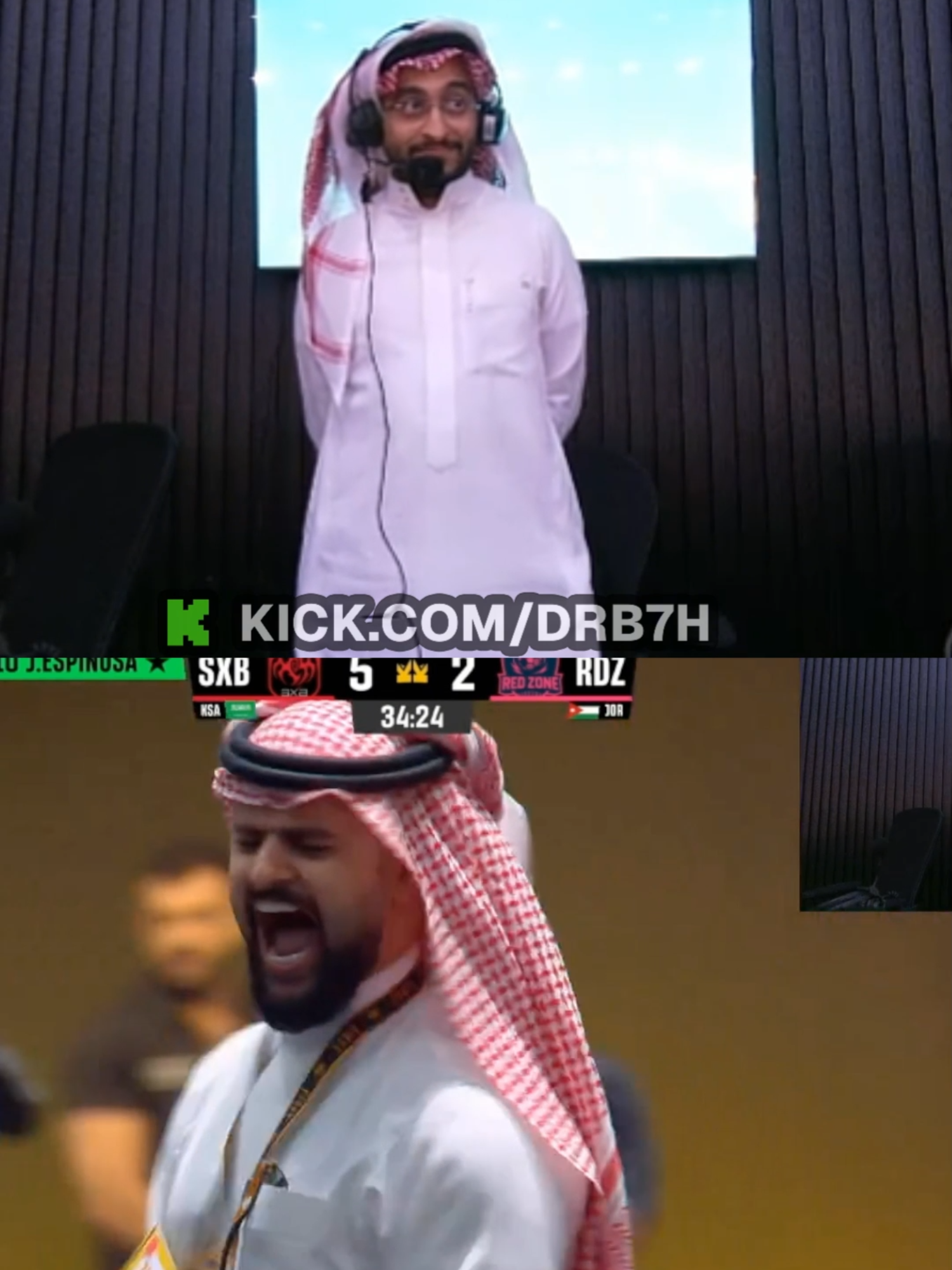 رد فعل دربحه علي ركلة جزاء شونق ضد ماهركو في الكينقز ليق #شونق #دربحه #ماهركو