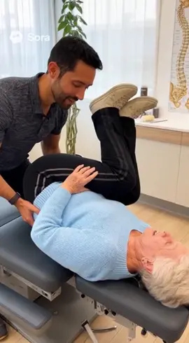 Chiropractor goes wrong… #sora #ai #chiropractor #soraai #fyp 