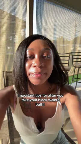 Tips for after your black walnut spiritual bath! Available on Etsy, TikTok and my official website in the bio!  . #hoodootok #spiritualtiktok #blackwalnutbath #spiritualcleanse 