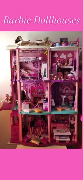 Barbie Dollhouses #fyp #dollhouse #barbie #barbiedollhouse #nostalgic 