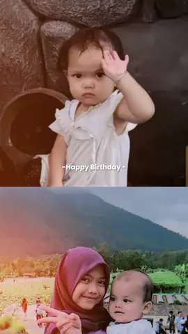 happy birthday maira🥳🤍🤏🏻#zahrahumaira #happybirthday #25102014#magelang24jam #capcut 