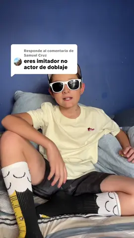 Respuesta a @Samuel Cruz Loa actores de voz no somos imitadores, pero es divertido calibrar tu voz para practicar #doblaje #doblajelatino 