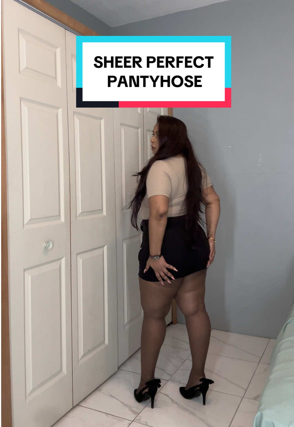 Sheer Perfect Try on haul!😍 #fypシ゚viral #sheerperfect #curvystyle #curvyfashion #pantyhose 