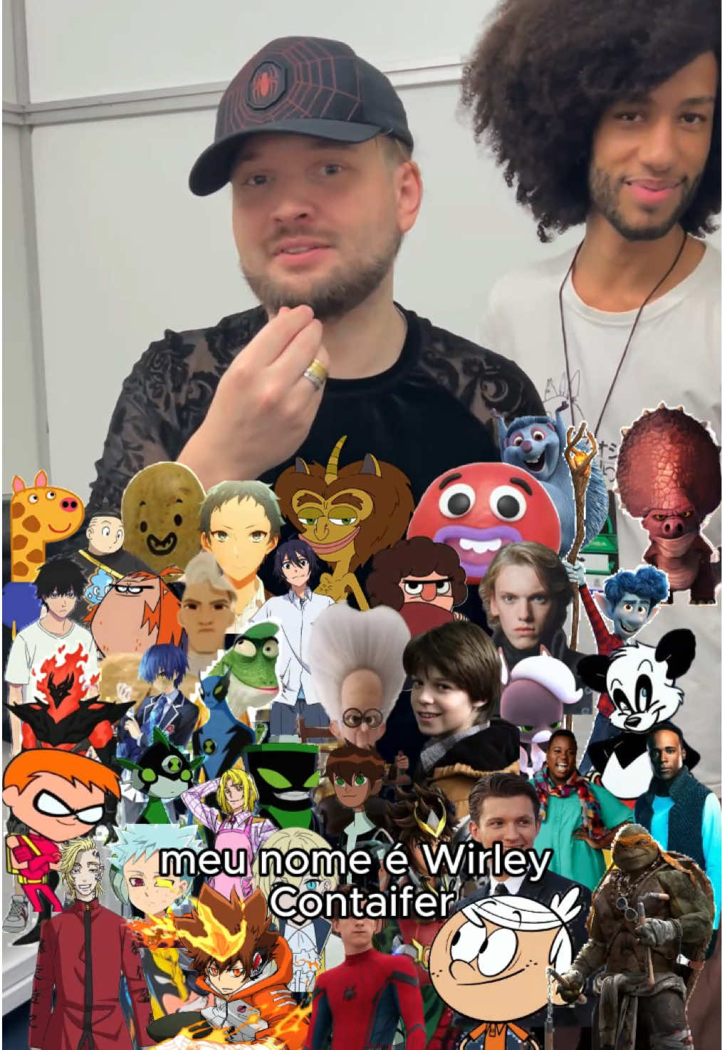 O nosso homem aranha 🕸️🕷️🔥 #dublagem #anime #spiderman #homemaranha #wirleycontaifer     