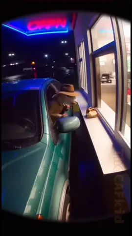 #goat #shake #badnewsgoat #drivethru #funny you forgot the shake you didn’t order a shake