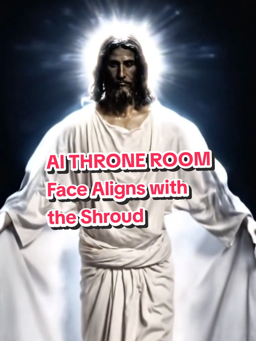 AI Recreates the Throne Room — Face Aligns with the Shroud in One Shot. Built like a phone film with AI tools: multi-reference face locking, neural light fields, and computer-vision overlay so the live face aligns 1:1 with the Shroud before merging back into linen. A respectful, photoreal visual of Matthew 25 rendered with creator tech.  If this moved you, subscribe for more AI/cinematic Gospel shorts. #AICreator #VFX #Jesus #Matthew25 