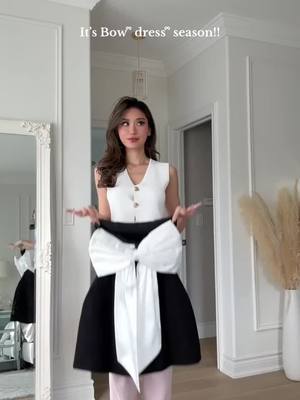 Our Juliette Bow Dress +FREE EARRINGS -50% OFF