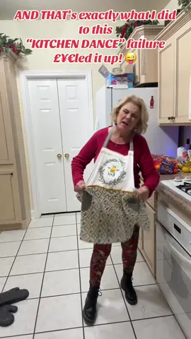 Maybe I should practice more than a few times before I post…. LOL….but grandma’s stamina can’t handle very long practices… PLUS I HAVE NO PATIENCE! #kitchendance FAILURE!!  Give me some credit tho I’m in the #over60club. We need a #freekaleek #dancetrend for seniors! 😀