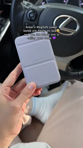 🤍👉🏻Anker is THE final boss when it comes to all phone accessories 💜 and the fact that they have these amazing power banks in such gorgeous colors  is fantastic ##anker##ankerpowerbank##iphoneaccessories##tiktokshopblackfriday##TikTokShopCyberMonday 