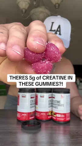 They taste like a fruit snack #forcefactor #creatinegummies #creatine #gymsupplements #tiktokshopcreatorpicks 