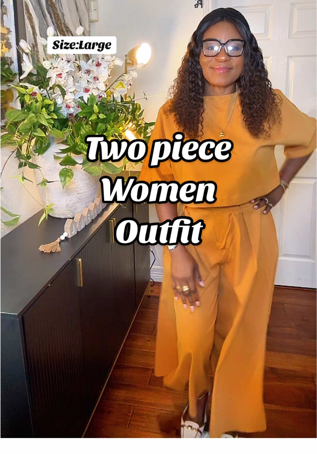 Two piece outfit #womenfashion #womenoutfit #womenoutfits #TikTokFashion #TikTokShopFashion 