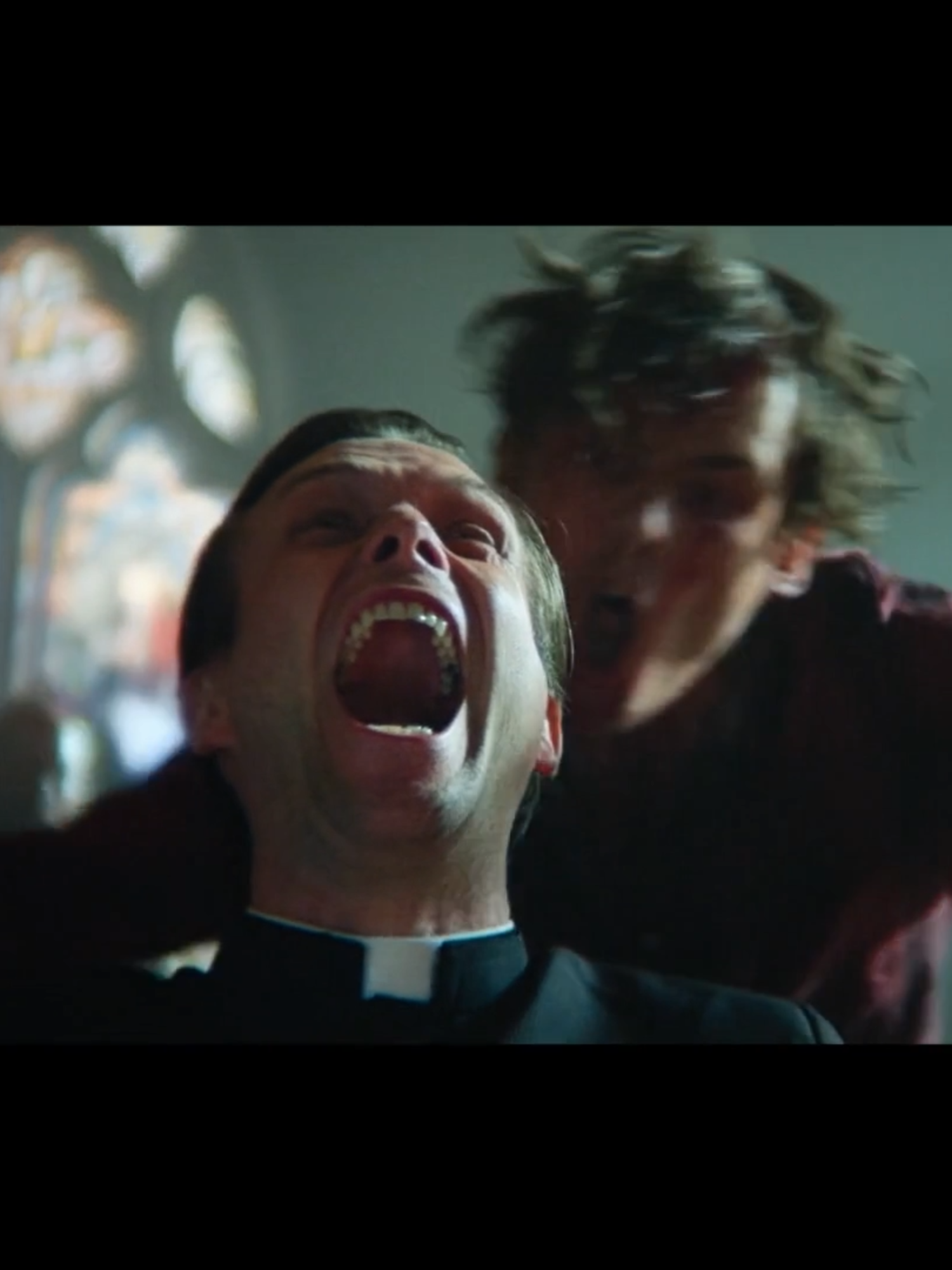 The Priest WANTS to Be Infected?! - 28 Years Later (2025) - TM & © #ColumbiaPictures The infected attack the village. Click the link in bio to watch the full movie. #28YearsLater #MovieClips #DannyBoyle #JodieComer