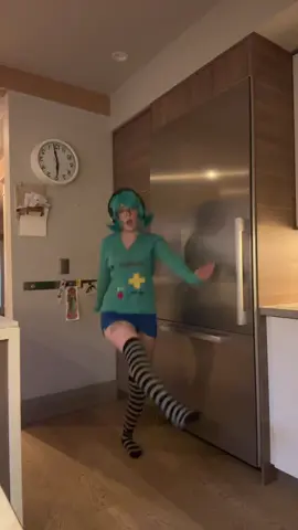 halloween costume 👾🩵 #adventuretime #bmocosplay 