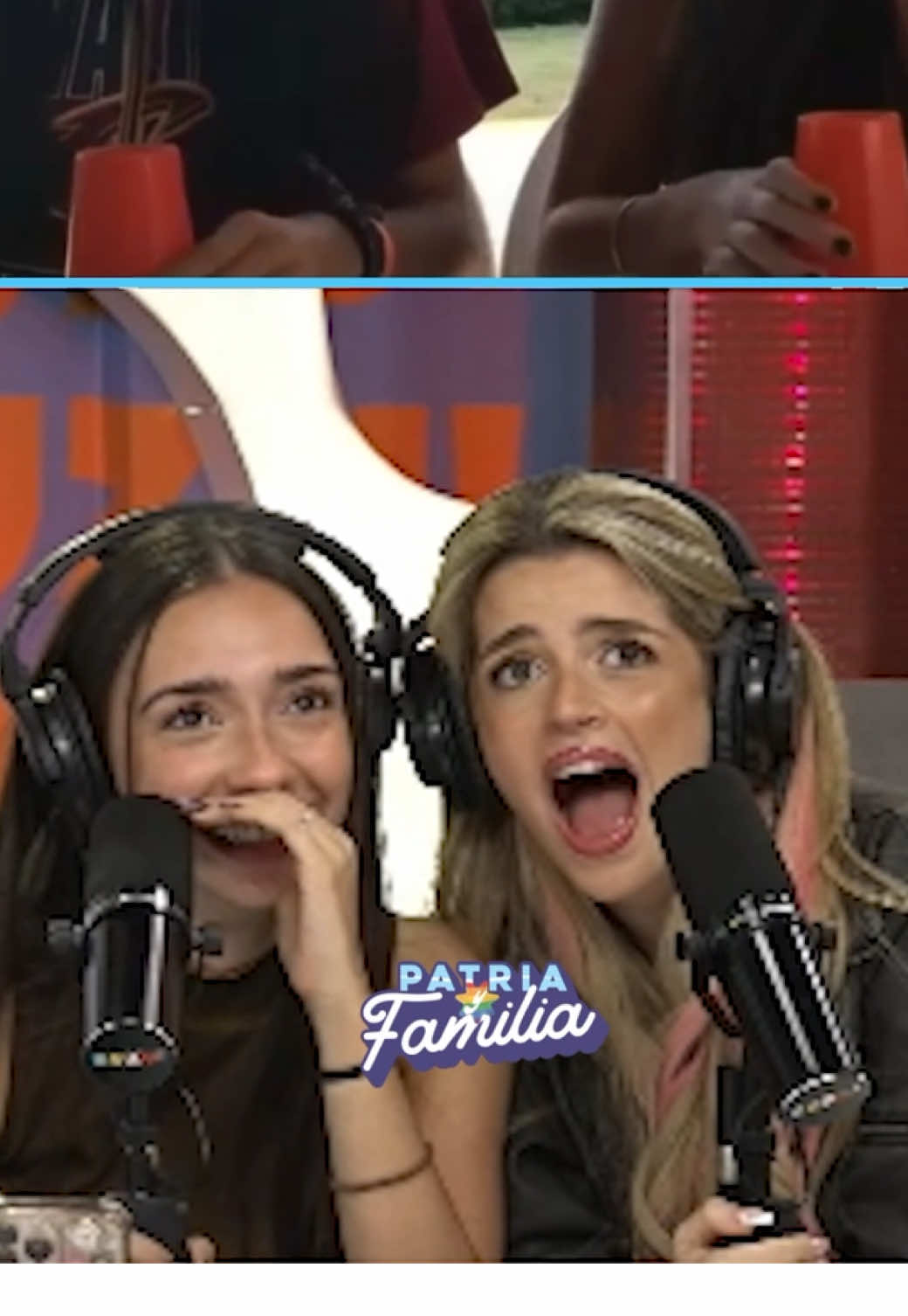 LA AMISTAD DE JULI Y MECHI 💗🥹 #patriayfamilia #luzutv 