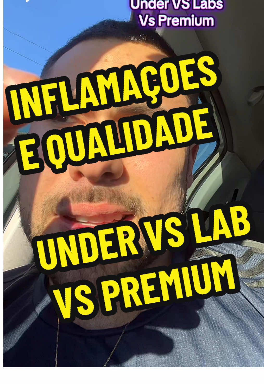 Respondendo a @mo inflamacoes under lab e premium #academia #musculação 