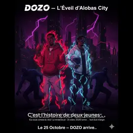 C’est l’histoire de deux jeunes , que l’humanité tente vaille que vaille de plonger dans l’obscurité. Mais plus ils sont éprouvés, plus ils deviennent forts. Ils sont déterminés, prêts à parier contre le sort s’il le faut. Le monde veut les voir a terre, mais eux ils sont debouts comme des géants de leur génération, eux ce sont les gens d’ALOBAS city , eux ils sont prêts à DOZO 🔥🔥🔥🔥 demain 16H
