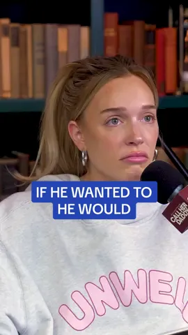 If he’s not reaching out, there’s a reason