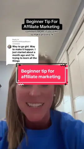 Replying to @BethTheAffiliateMom cheering for you! #howtostartaffiliatemarketing #affiliatemarketingtips #howtostartmakingmoneyonline #affiliatemarketing #howtomakemoney2025  Best side hustles for beginners 2025 Affiliate Marketing for beginners 2025 How to start affiliate marketing 2025 TikTok affiliate marketing  Does affiliate marketing work in 2025 Affiliate marketing on TikTok 2025 How to make money online How to make money for beginners  How to start affiliate marketing 