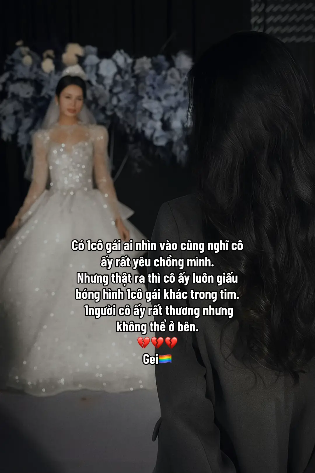 Hai đứa mình chẳng thể ở bên nhau như em từng ước, thì em chỉ mong chị luôn bình an và hạnh phúc.Sau mỗi ngày mệt nhoài, chị có một nơi để trở về và gặp được một người thật tốt, yêu chị bằng cả trái tim, như em từng thương chị vậy đó.❄️EMTC 💔💔💔🏳️‍🌈#stt_buồn_tâm_trạng#buồn#geii_bách_hợp# #lgbt🌈#girllovegirl🏳️‍🌈 