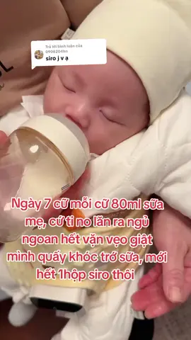 Trả lời @0908204hn bé dưới 6thg là thời điểm vàng mẹ bổ sung siro giúp sữa đặc thơm dinh dưỡng bé háu ti ngủ sâu giấc hết vặn vẹo giật mình quấy khóc hấp thu tiêu hóa tốt #siroanngonbabyplus #loisuahimom #mẹbỉmsữa 