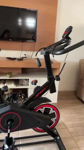 Minha melhor compra da Shopee 😍✨️ #bike #spinning #bicicletaergometrica #academia #fyyy 