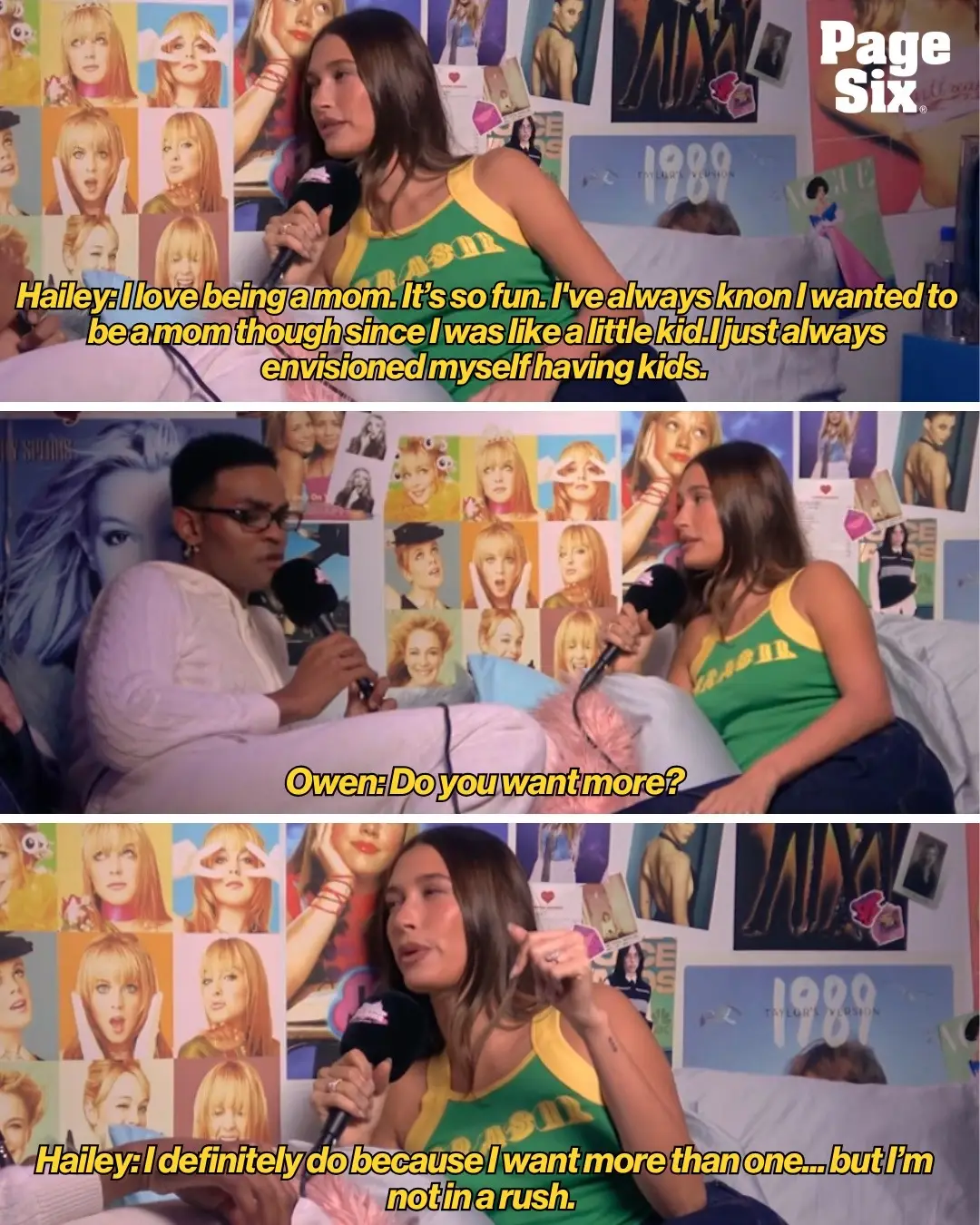 It looks like there will be more baby Biebers in the future. 🍼 📸: In Your Dreams with Owen Thiele/YouTube; Justin Bieber