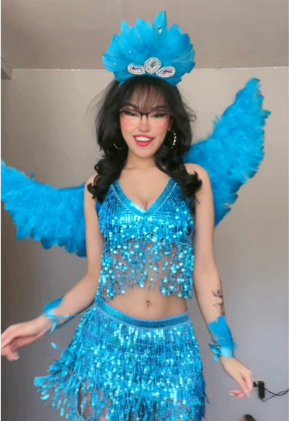 New costume unlocked #rio #riocarnaval #costume #halloweencostume 